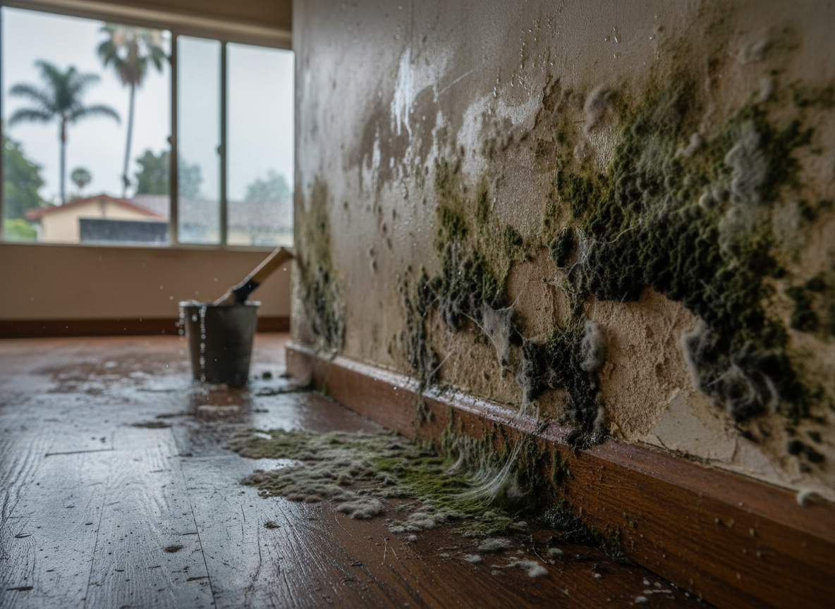 Mold Growth After Winter Rains in Reseda Homes