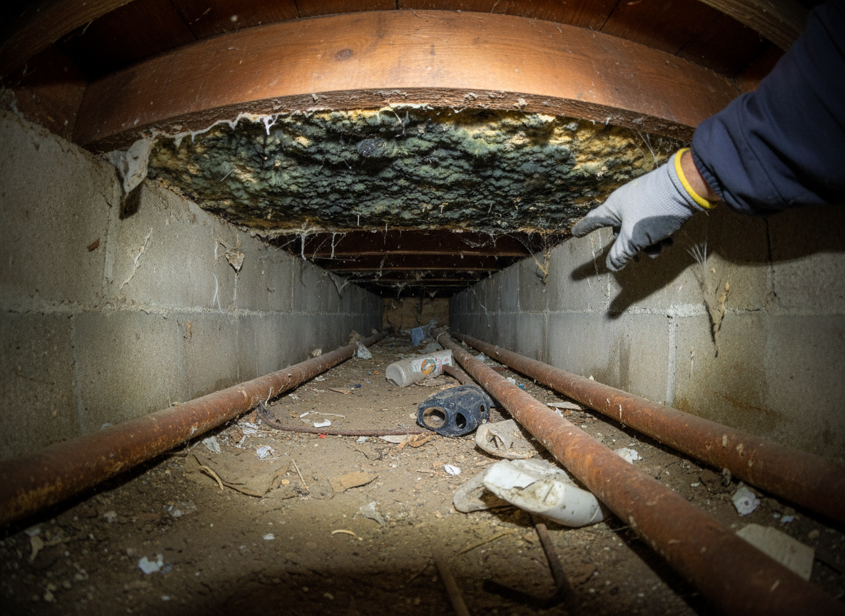 Spotting Hidden Mold in Reseda Crawl Spaces