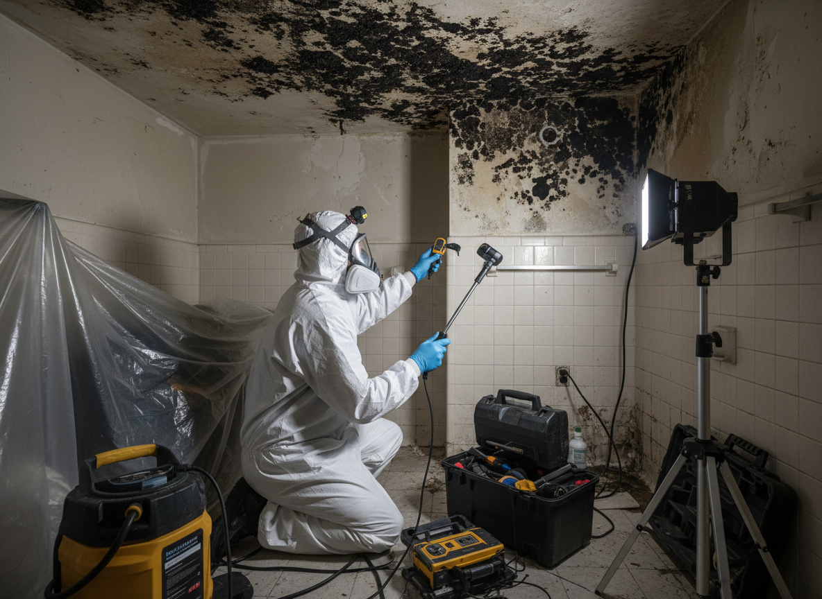 Black Mold Inspection in Reseda, CA