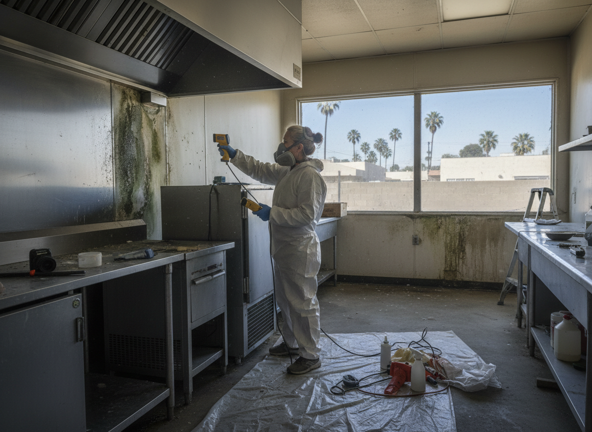 Commercial Mold Inspection in Reseda, CA